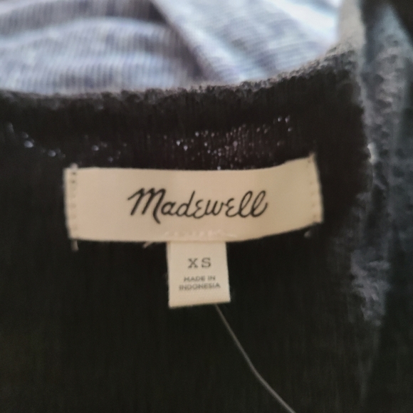 Madewell Pullover Top / Ruffle Sleeves / Size XS - Picture 4 of 4